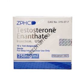 Тестостерон энантат ZPHC (Testosterone Enanthate) 10 ампул по 1мл (1амп 250 мг/1 мл)