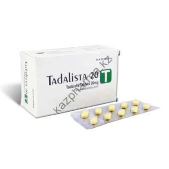 Тадалафил Tadalista 20 (1 таб/20мг) (10 таблеток) Костанай