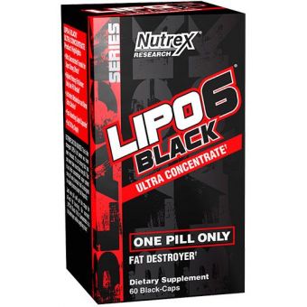 Жиросжигатель LIPO 6 Black Nutrex (60 капсул) - Костанай