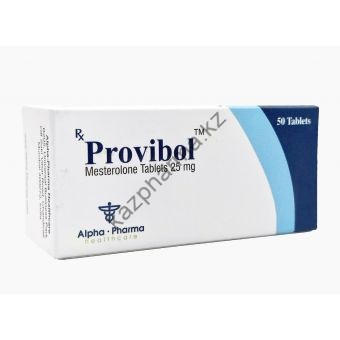 Provibol (Провирон, Местеролон) Alpha Pharma 50 таблеток (1таб 25 мг) - Костанай