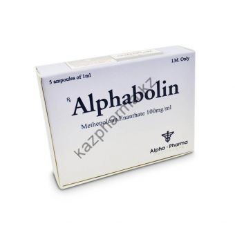 Alphabolin Метенолон энантат Alpha Pharma 5 ампул по 1мл (1амп 100 мг) - Костанай
