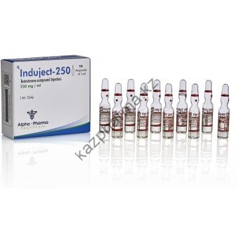 Induject (Сустанон) Alpha Pharma 10 ампул по 1мл (1амп 250 мг) - Костанай