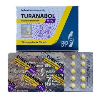 Turanabol (Туринабол) Balkan 100 таблеток (1таб 10 мг) - Костанай