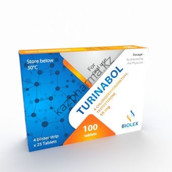 Туринабол Biolex 100 таблеток (1таб 10 мг) - Костанай