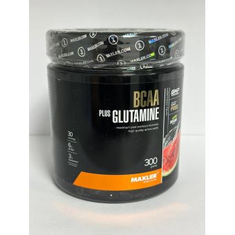 BCAA+Glutamine Maxler 300 грамм (30 порц) Костанай