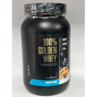 Протеин Maxler 100% Golden Whey 2 Ibs 908 грамм (27 порц) Костанай