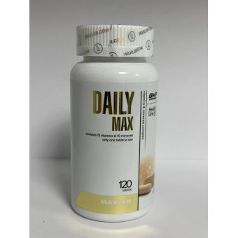 Витаминный комплекс Maxler Daily Max 120 таблеток Костанай