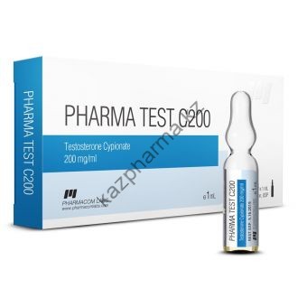 Тестостерон ципионат Фармаком (PHARMATEST C200) 10 ампул по 1мл (1амп 200 мг) - Костанай