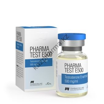 PharmaTest-E 500 (Тестостерон энантат) PharmaCom Labs балон 10 мл (500 мг/1 мл) - Костанай