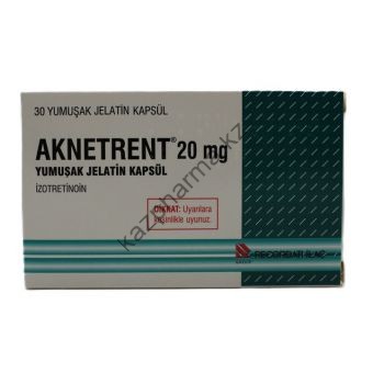 Роаккутан Aknetrent 30 таблеток (1 таб 20 мг) Костанай