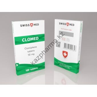 Кломид Swiss Med Clomed 100 таблеток (1таб 50мг) Костанай