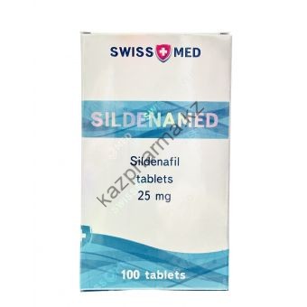 Виагра Swiss Med Sildenamed 100 таблеток (1таб 25 мг) Костанай
