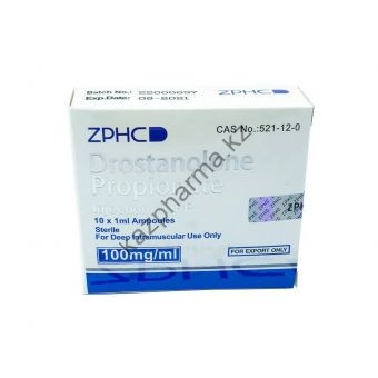 Мастерон ZPHC (Drostanolone Propionate) 10 ампул по 1мл (1амп 100 мг) - Костанай