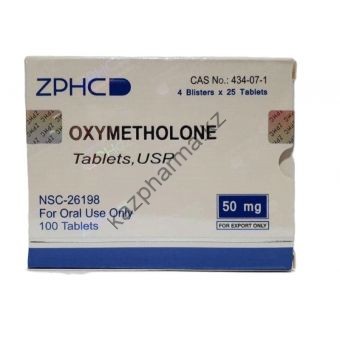 Оксиметолон ZPHC (Oxymetholone)  50 таблеток (1таб 50 мг) - Костанай