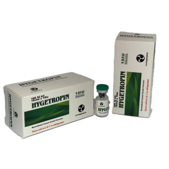 Гормон роста Hygetropin (Соматропин) 10 флакон / 10IU (370 мкг/IU) - Костанай