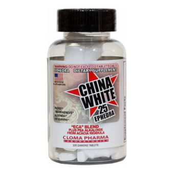 Жиросжигатель Cloma Pharma China White 25 (100 таб) - Костанай